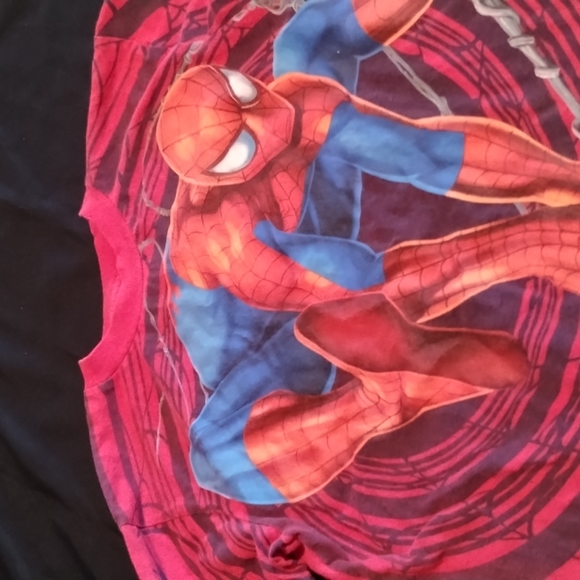 Marvel Spider Sense Spiderman Long sleeve Tee 100% Cotton Shirt Kids Size 8 (M) - Picture 5 of 16